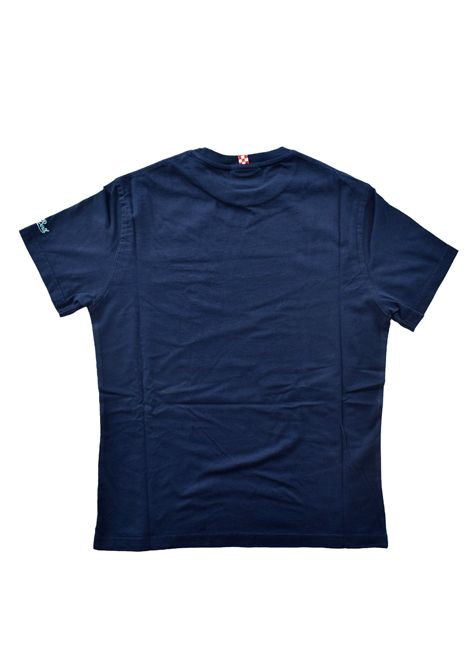 T-shirt mc2 saint barth portofino gin hab 1 emb blu MC2 SAINT BARTH | T-shirt | T-SHIRTMAN05649H61